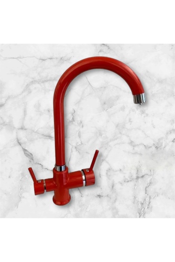 İyem Aritmali Faucet Battery Red