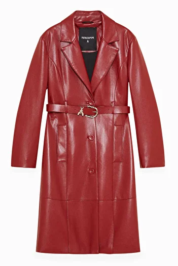 Patrizia Pepe LONG COAT - PATRIZIA PEPE - 44, RED