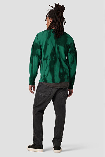 Hudson CARDIGAN MEN KNIT - HUDSON - GREEN, S