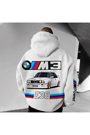 New Shine Φούτερ BMW M3 με στάμπα Unisex Oversize