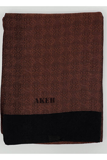 Aker Monogram Jacquard Shawl