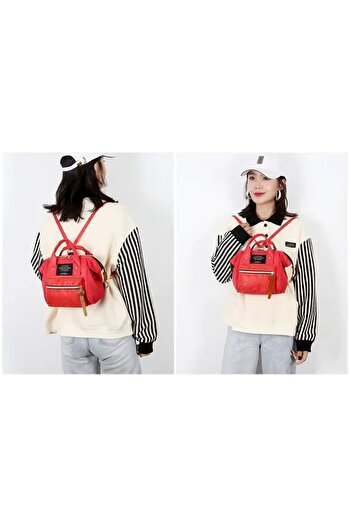 delis Backpack bag, Lunaria GT3578, Red