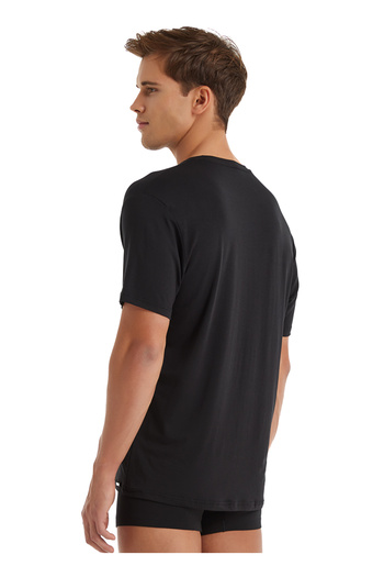 Blackspade Men's Soft Fabric Modal Undershirt Silver T-Shirt