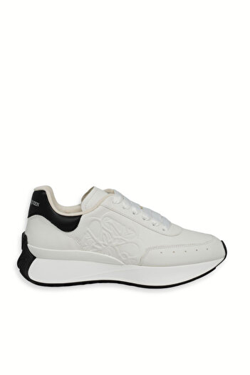 ALEXANDER MCQUEEN SNEAKERS - 41, WHITE/BLACK