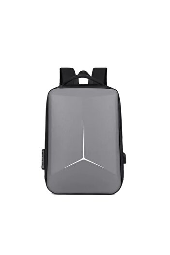 delis Unisex backpack, Lorcan GT3751, USB port, Gray