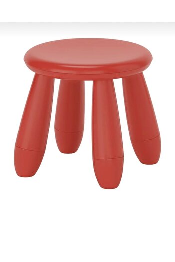 IKEA Mammut çocuk taburesi kırmızı