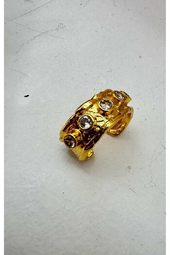 BYP Atelier Palace Crown Ring Gold