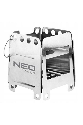 NEO Camping stove, with cover, Survival model, stainless steel, 11.5/12.8x16 cm,