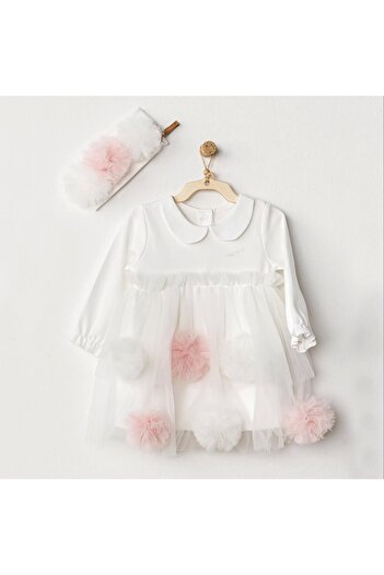 ALFA AKSESUAR 03 Dress Band Petit Love Dress Suit Ecru