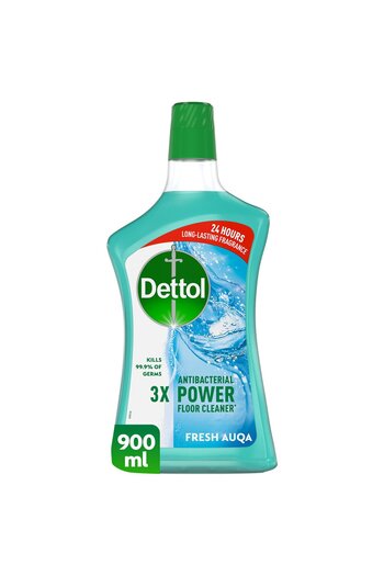 Dettol Fresh Aqua Antibacterial Power Floor Cleaner 900 ml Effective Germ Protection
