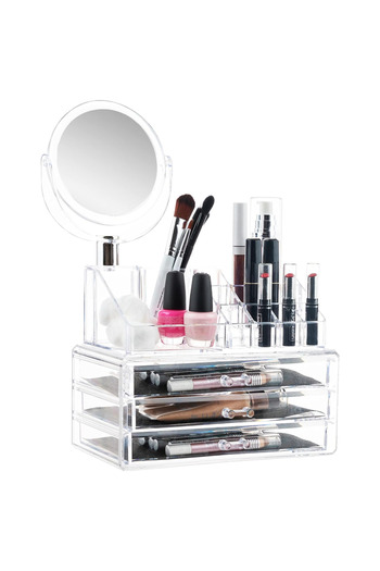 Teno Cosmetic Organizer with Mirror