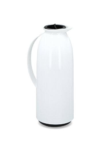 Invıcta Elegant and Durable Design Hot and Cold Vacuum Flask White 1 Liter