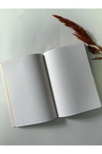 Adalinhome Atakids Lizy Glittery Edged Striped Notepad – 96 Sheets
