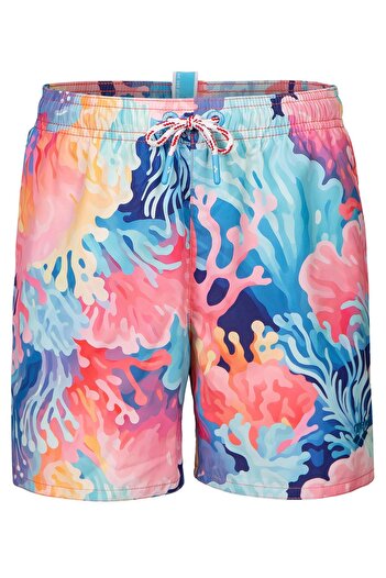 ARENA Water Print Boy's Shorts Swimsuit 007186820