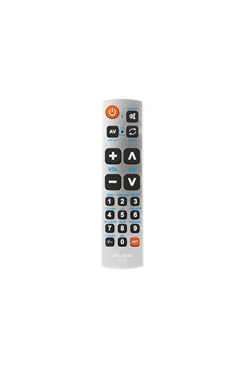 Blow Telecomanda TV universala, Blow, 8 m, 2xAAA, Gri