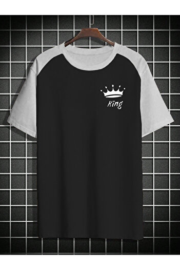 Pasage Unisex Printed Oversize Combed Cotton T-Shirt T-Shirt