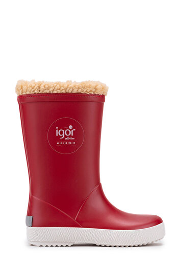 IGOR Splash Nautıco Borreguıto Kırmızı Kız Çocuk Yağmur Çizmesi