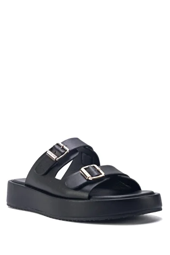 Nine West Μαύρες γυναικείες παντόφλες Hant 3fx