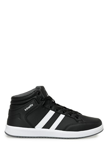 Kinetix Court Pu Hi 3-Piece Black Unisex High Sneakers