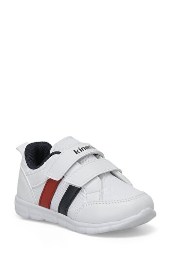 Kinetix BUFFY II 4FX White Boy's Sports Shoes