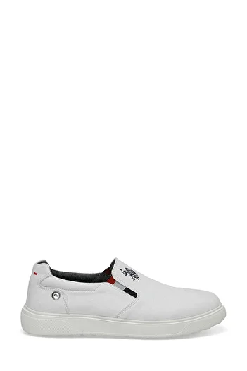 U.S. Polo Assn. Λευκό ανδρικό Slip On KITTAN 4FX