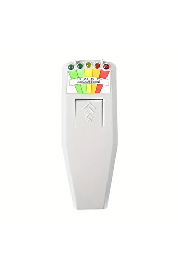Choice White 5-LED EMF Meter Magnetic Field Detector Ghost Hunting Paranormal Equipment Tester Portable Cou