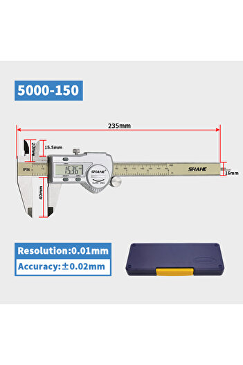 Choice 5000-150 SHAHE IP54 Digital Caliper Electronic Caliper Ruler Digital Vernier Caliper Digital Caliper