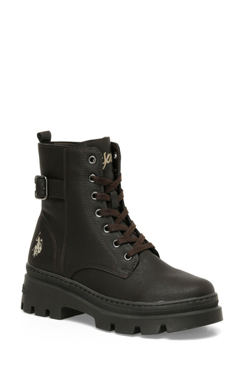 U.S. Polo Assn. Γυναικεία Μποτάκια TEREN 4PR Καφέ