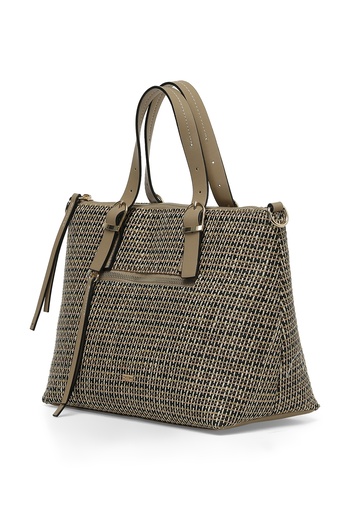Butigo Ktn 4fx Black Pu Garni Women's Handbag - Kl