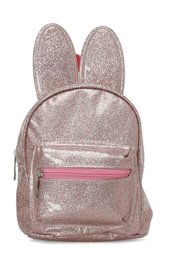 Polaris Σακίδιο πλάτης GLITTERY RABBIT BACK 4PR Pink για κορίτσια