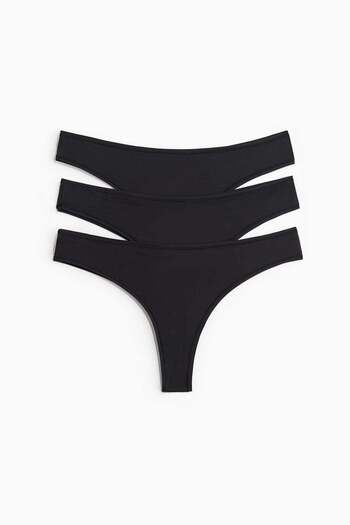 H&M 3-pack microfibre Brazilian briefs