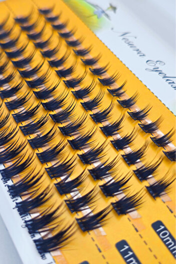 NESURA EYELASH Nesura 20d Mix Tekli Demet Kirpik, Tekli Takma Kirpik - No: 4