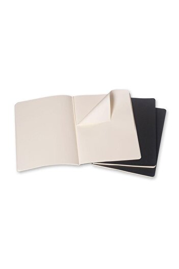 Moleskine دفتر دفاتر ديلي كاييه 3 عبوات 13x24، 80 ورقة 139003
