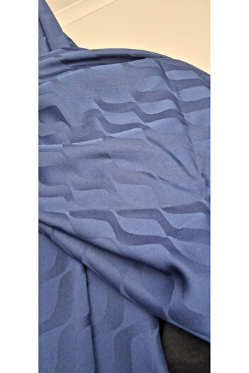 Lavena scarfs Σειρά Waterway - Navy Blue