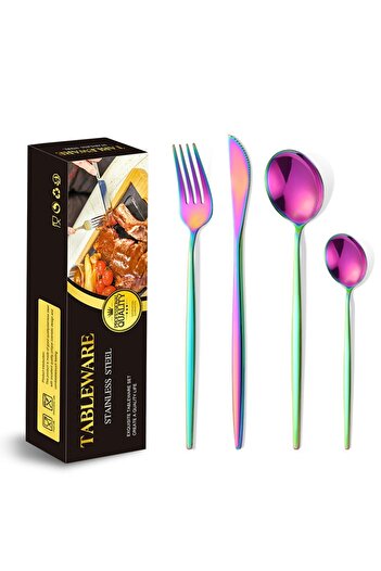 Flippy Portuguese Cutlery, Flippy, 24-Piece Stainless Steel Set