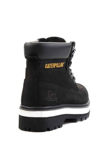 Caterpillar Mimicry Black Nubuk Kadın Bot