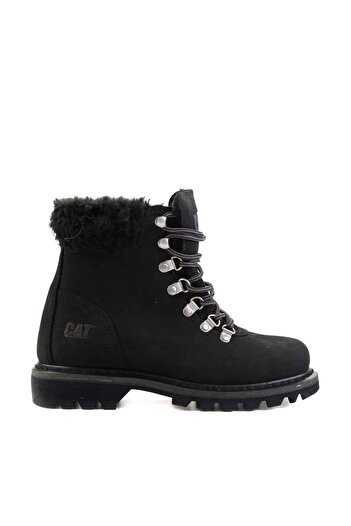 Caterpillar Illinos Black Nubuk Kadın Bot
