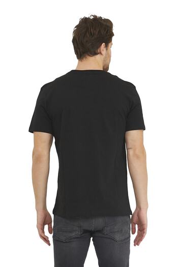 Adams Ανδρικό μπλουζάκι με κοντό μανίκι Basic Unprinted Logo