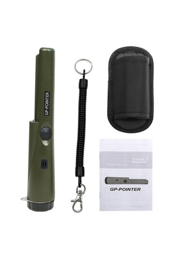 Choice Green Treasure Hunter Handheld Metal Detector Pinponter Pointer Probe Gold Detector Pinpointing Wate