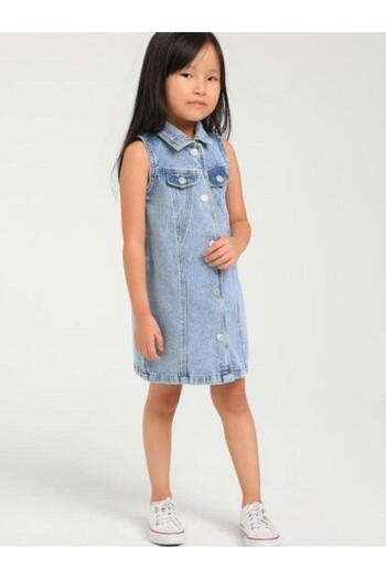 Escabel Rochie de blugi pentru fete - Design fără mâneci
