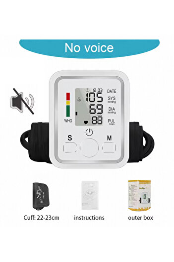 Choice Mute Blood Pressure Monitor Digital Tonometer Upper Arm Blood Pressure Meter Automatic Bp M