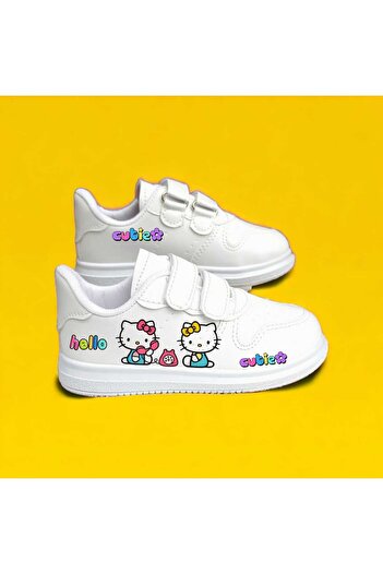 amazoondesing Hello Kei Printed Sneakers Kids Sports Shoes Special Design