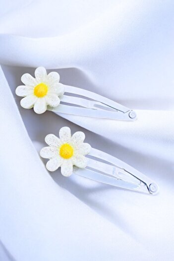 PETEK AKSESUAR 2 PCS CHILDREN'S CHAMOMILE SIDE STRAP BUCKLE