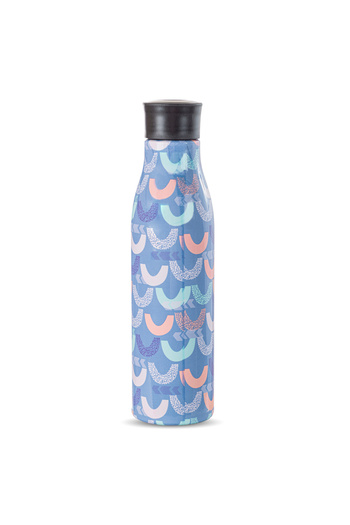 Eazy Kids Steel Water Bottle, 760ml Half Moon