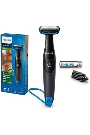 Philips Bodygroom BG1024/16, Bidirectional Trimmer, AA Battery