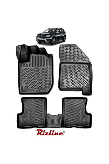 Rizline Covorașe Dacia Duster 2018–2022 4x2 Prestige – Rizline