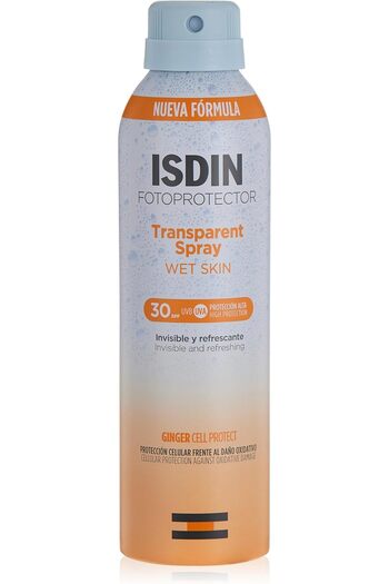 ISDIN Wet Skin SPF30 Fotoprotector Transparent Spray, 250 ml