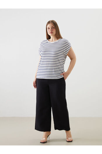 LC Waikiki Quality Parts from Celebi Store |   Wide Leg Women's Trousers with Elastic Waist