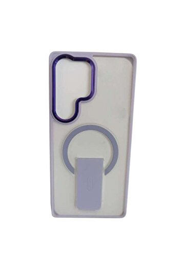 Gtech Husa Flickstand Magsafe, G-tech, Compatibila Cu Samsung Galaxy S25 Ultra, Tpu Policarbonat, Clear