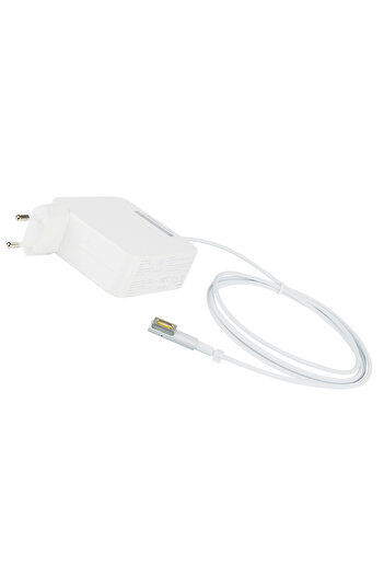 OEM Apple MacBook laptop power supply, 60W, 16.5V/3.65A, Magsafe 1, 75x75x30mm, set
